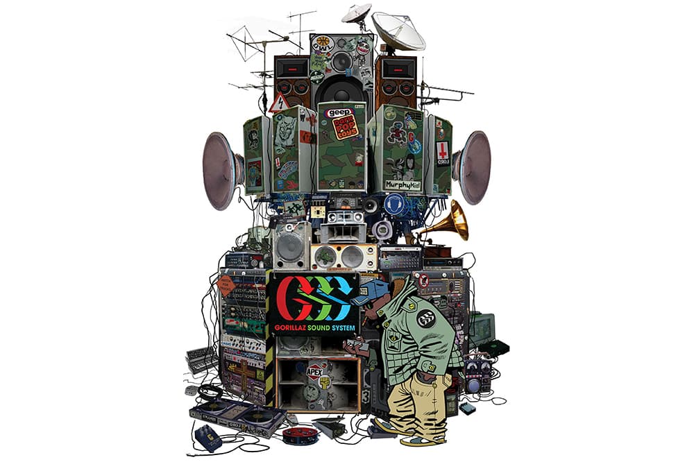 Gorillaz Sound System - 香港DJセット・2015年4月30日