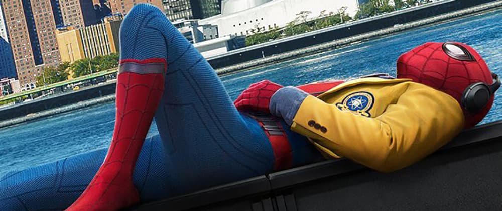 Peter Parker Relaxing In First 'Spider-Man: Homecoming'