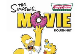 Krispy Kreme Baked The Simpsons Movie Doughnut