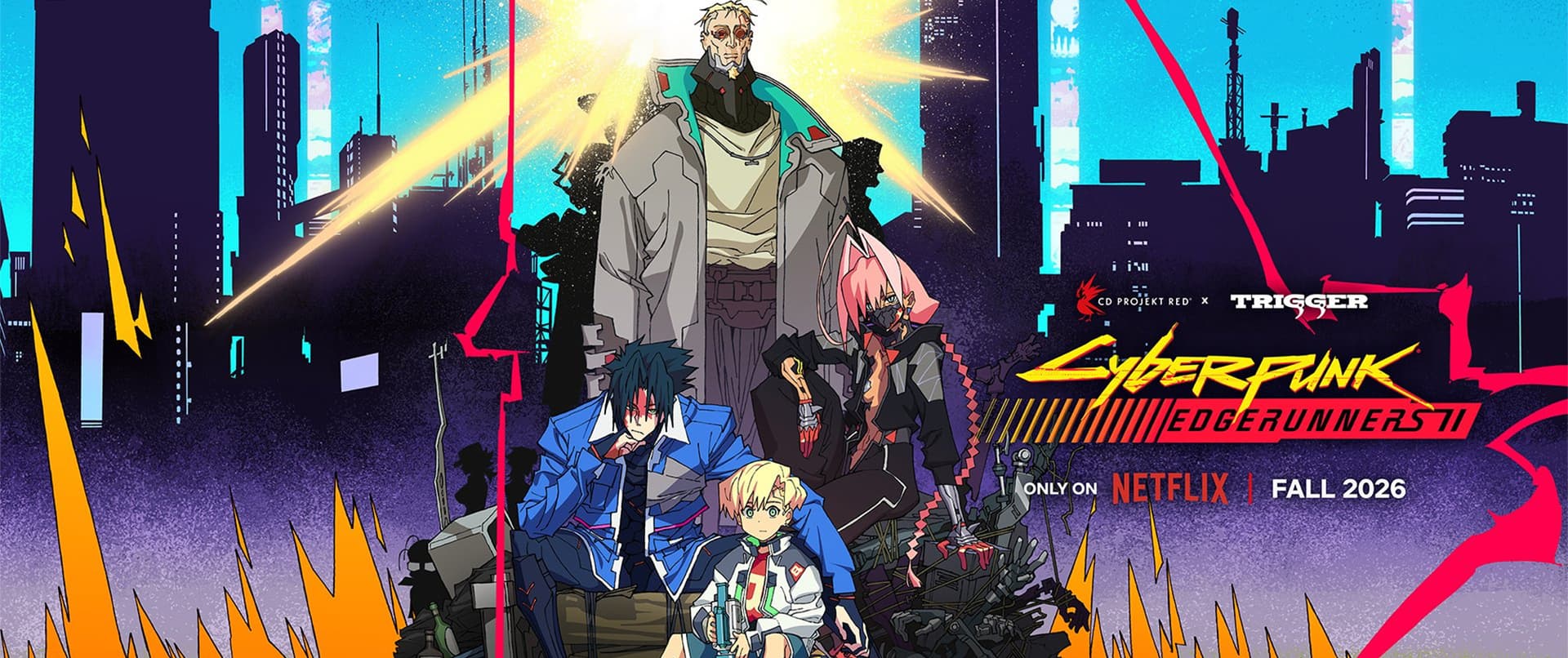 TRIGGER×CDPR『サイバーパンク: エッジランナーズ 2』最新PV解禁