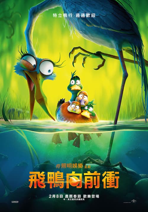 飛鴨向前衝