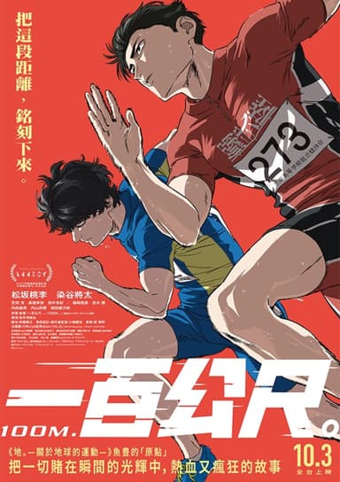 一百公尺。—100M—
