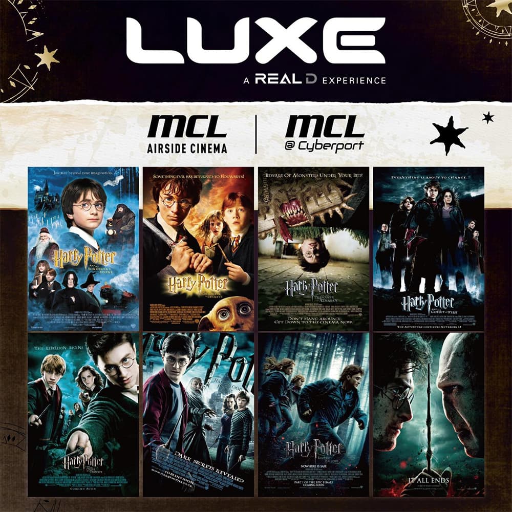 MCL Cinemas: The Wizarding World Of Harry Potter Re-run