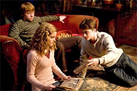 Harry Potter And The Half-Blood Prince Includes 3D Scenes