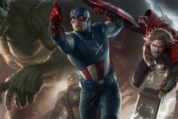 Marvel Releases 'The Avengers' Concept Artwork Poster