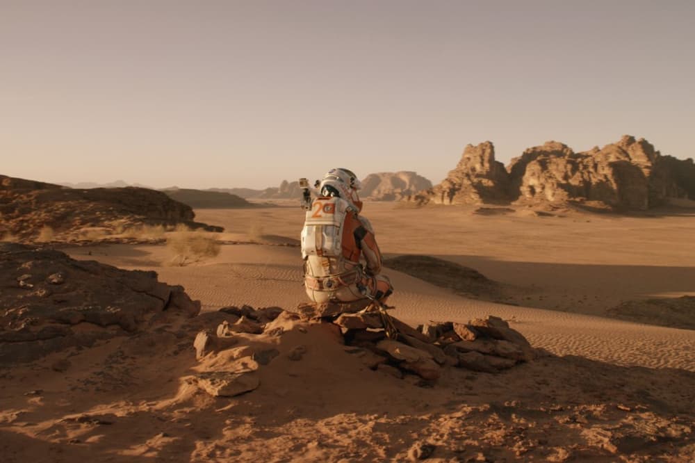 ARES 3 Crew Takes Off In Ridley Scott's 'The Martian'